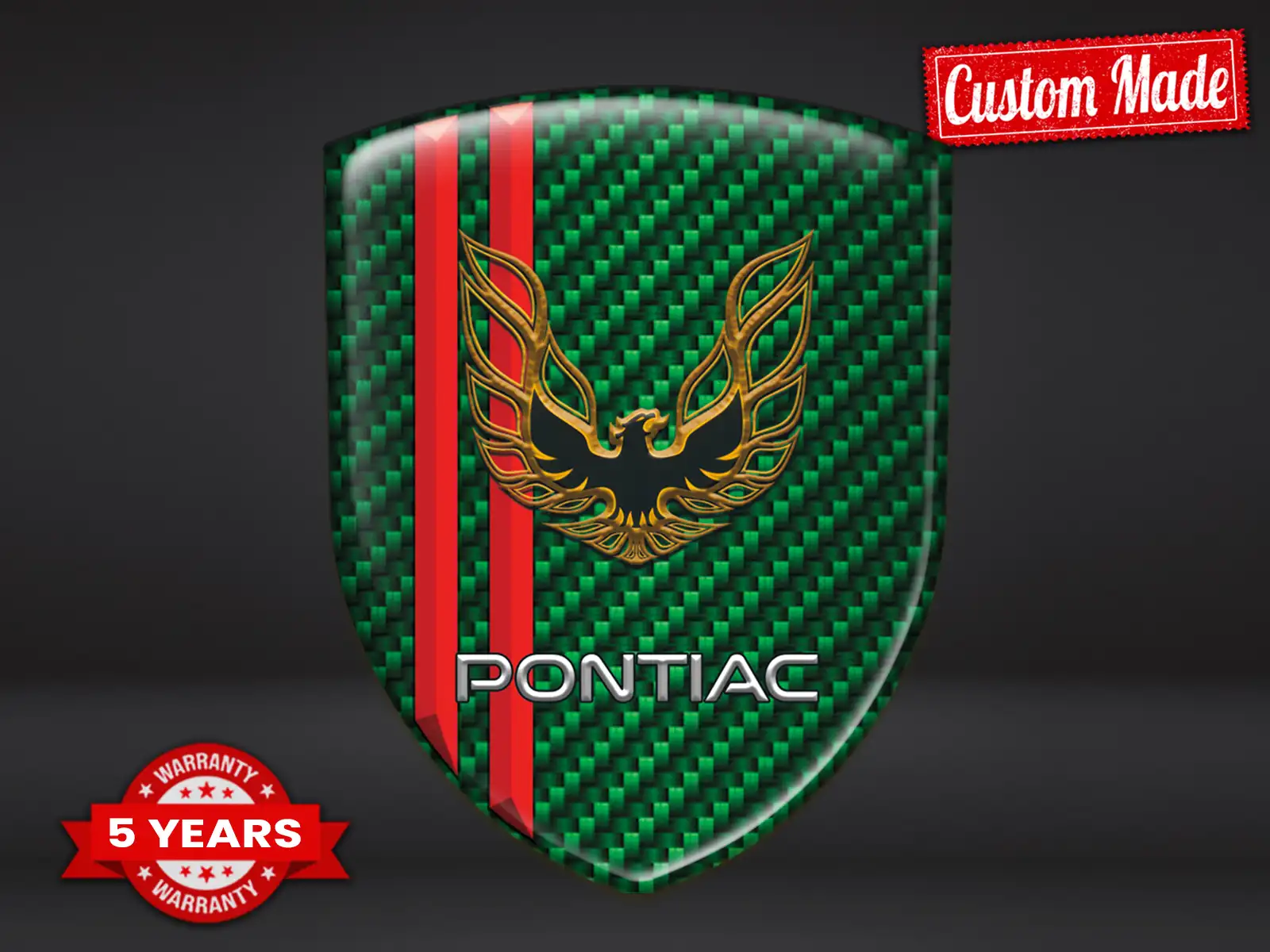 Pontiac Badges Auto High Quality Professional Customizable